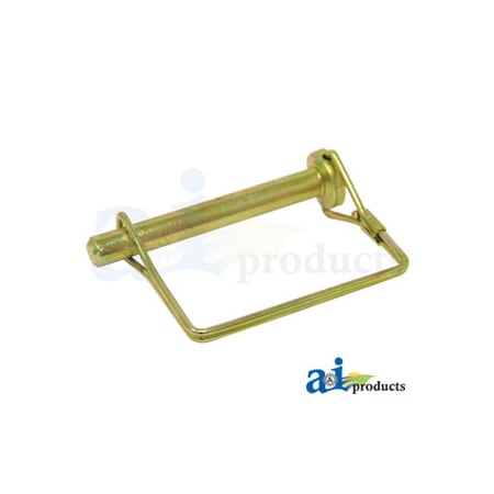 A & I Products Hitch Pin 3/8" X 2-1/2" (5 PK) 6" x6" x1" A-HL25